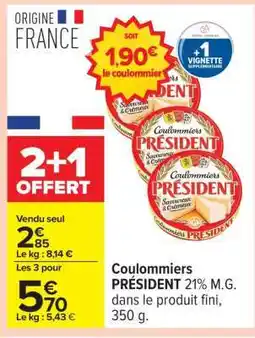 Carrefour Coulommiers Président offre
