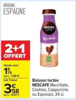 Carrefour Boisson lactée NESCAFÉ offre