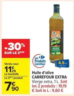 Carrefour Huile d'olive CARREFOUR EXTRA offre