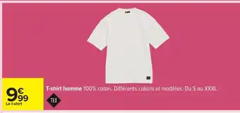 Carrefour T-shirt homme offre