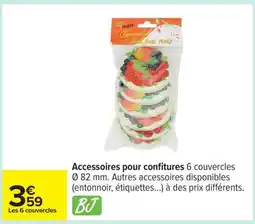 Carrefour Accessoires pour confitures offre