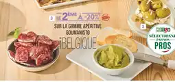 Match Le 2ème à -20% sur la gamme apéritive Goumanisto offre