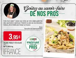Match Match Salade poulet feta olive offre