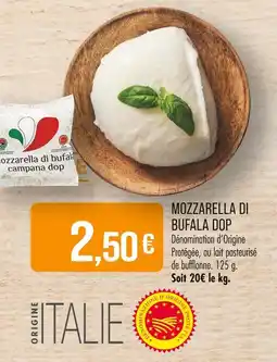 Match Mozzarella di Bufala DOP offre