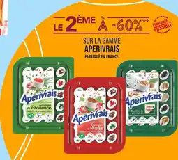 Match APERIVRAIS LE 2ÈME À -60% SUR LA GAMME APERIVRAIS offre