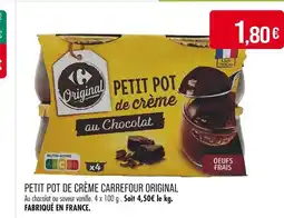 Match Carrefour Original Petit Pot de Crème offre