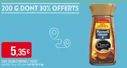 Match MAXWELL HOUSE Café soluble offre