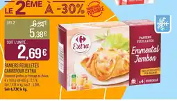 Match Carrefour Extra Paniers feuilletés offre