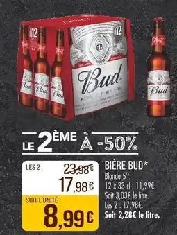 Match Bud Bière offre