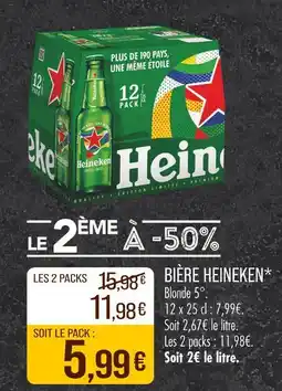 Match HEINEKEN Bière offre