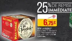 Match LA GOUDALE Bière offre