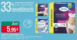 Match TENA Serviettes incontinence offre