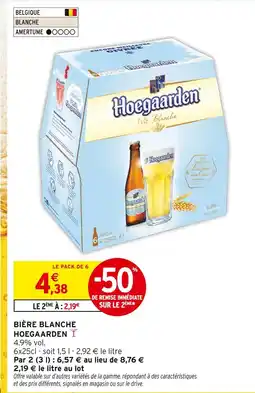 Intermarché KRONENBOURG BIÈRE BLONDE offre