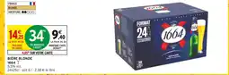 Intermarché 1664 Bière blonde offre