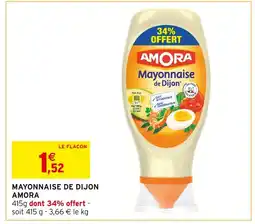 Intermarché AMORA Mayonnaise de dijon offre