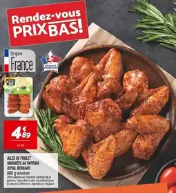 Netto ROYAL BERNARD Ailes de poulet marinées au paprika offre