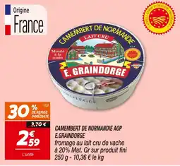 E. Graindorge Camembert de Normandie AOP