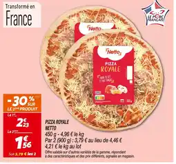 Netto Netto Pizza Royale offre