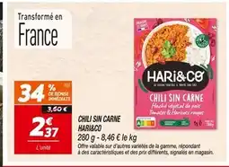 Netto Hari&Co Chili sin carne offre