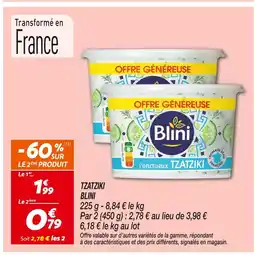 Netto Blini Tzatziki offre