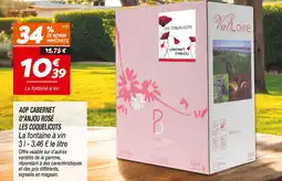 Netto Les Coquelicots AOP CABERNET D'ANJOU ROSÉ offre
