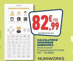 Bureau Vallée NUMWORKS CALCULATRICE GRAPHIQUE NUMWORKS offre