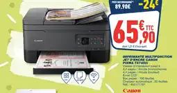 Bureau Vallée CANON Pixma ts7450i offre