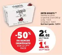 Super U Skyr siggi's offre