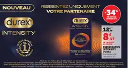 Super U Preservatifs intensity durex offre