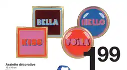 Zeeman Assiette décorative offre
