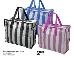 Zeeman Sac de rangement zippé offre