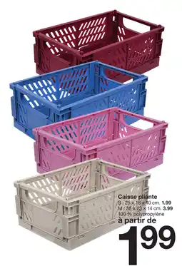 Zeeman Caisse pliante offre