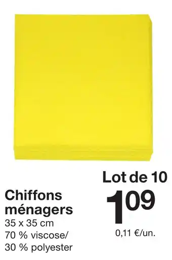 Zeeman Chiffons ménagers offre