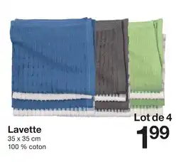 Zeeman Lavette 35 x 35 cm offre