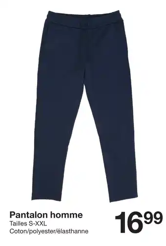 Zeeman Pantalon homme offre