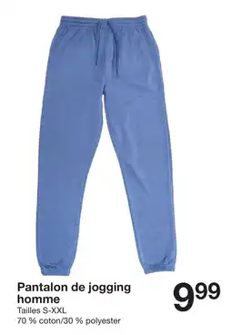 Zeeman Pantalon de jogging homme offre