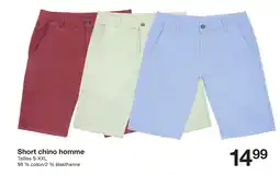 Zeeman Short chino homme offre
