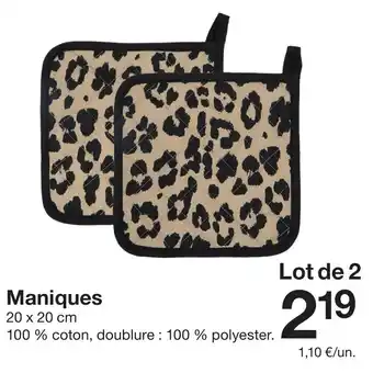 Zeeman Maniques offre