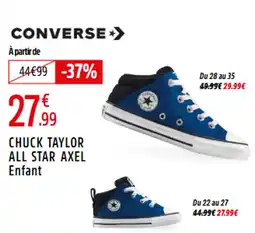 Intersport CONVERSE Chuck taylor all star axel enfant offre