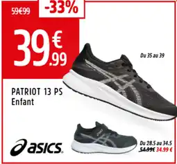 Intersport ASICS Patriot 13 ps enfant offre