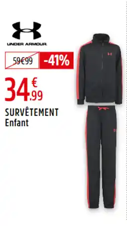Intersport UNDER ARMOUR Survêtement enfant offre