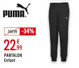 Intersport PUMA Pantalon enfant offre