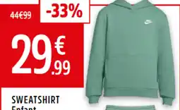 Intersport NIKE Sweatshirt enfant offre