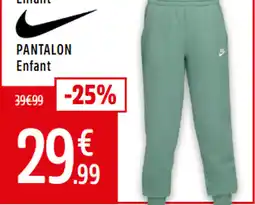 Intersport NIKE Pantalon enfant offre