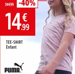 Intersport PUMA Tee-shirt enfant offre