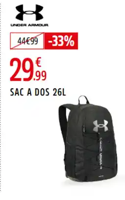 Intersport UNDER ARMOUR Sac a dos offre
