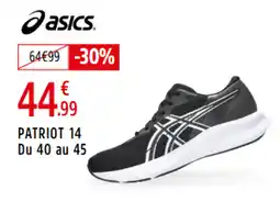 Intersport ASICS Patriot 14 du 40 au 45 offre