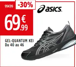 Intersport ASICS Gel-quantum kei du 40 au 46 offre