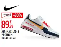 Intersport AIR MAX Ltd 3 premium du 40 au 46 offre