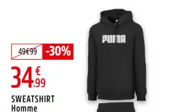 Intersport PUMA Sweatshirt homme offre